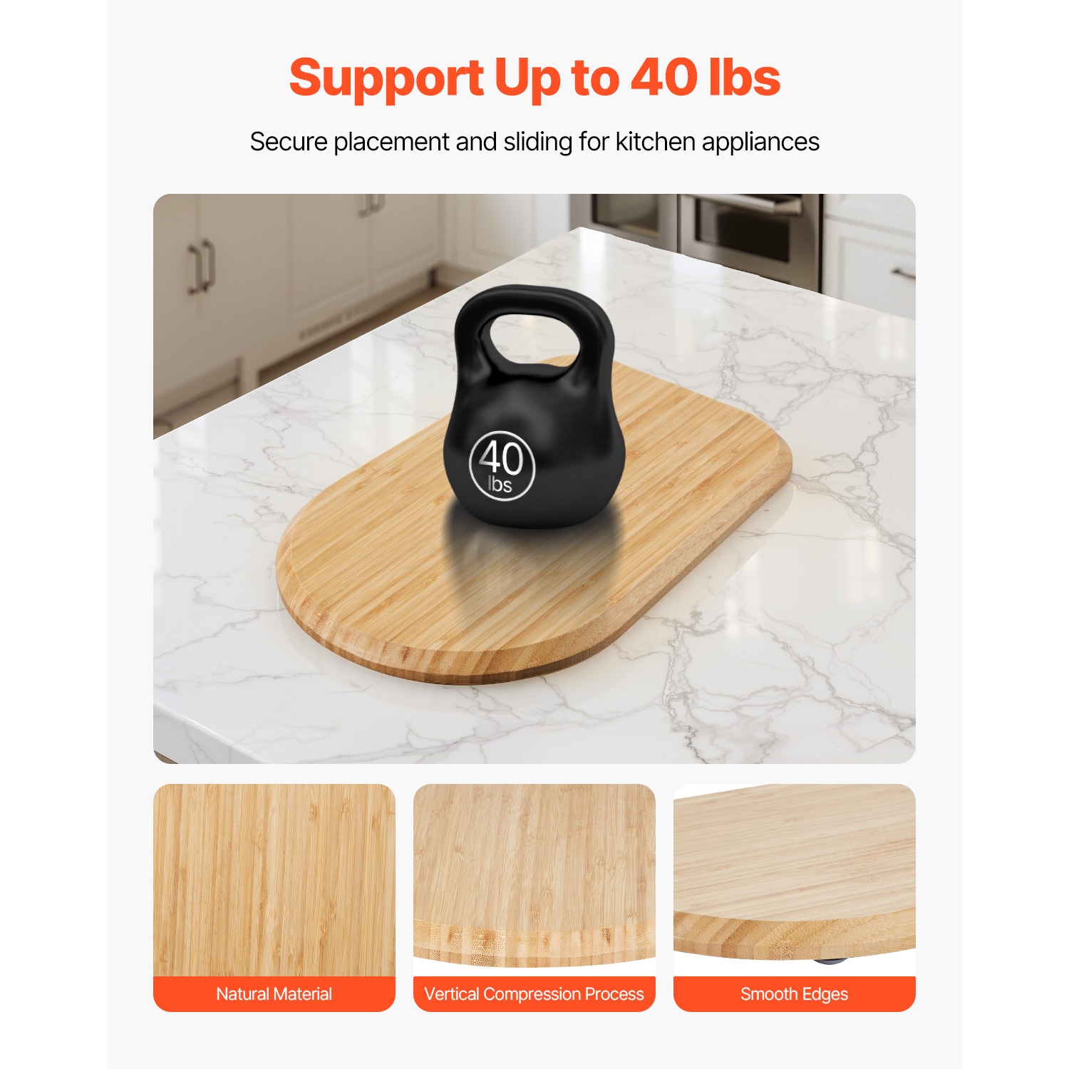 Sliding Tray For Stand Mixer Kitchen Cabinet Organizer Accessory_voghion.com